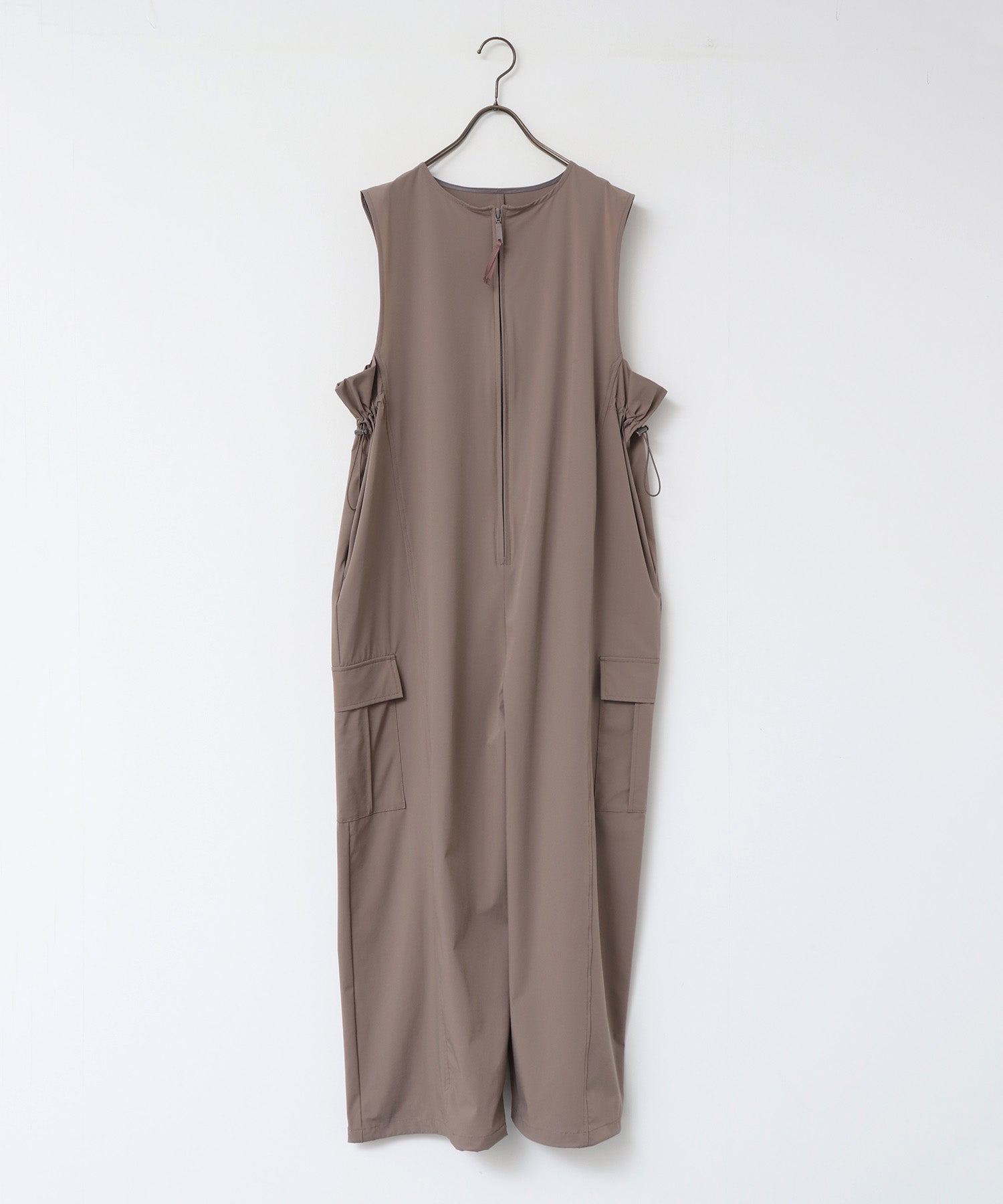 SIDE GATHER JUMPSUIT