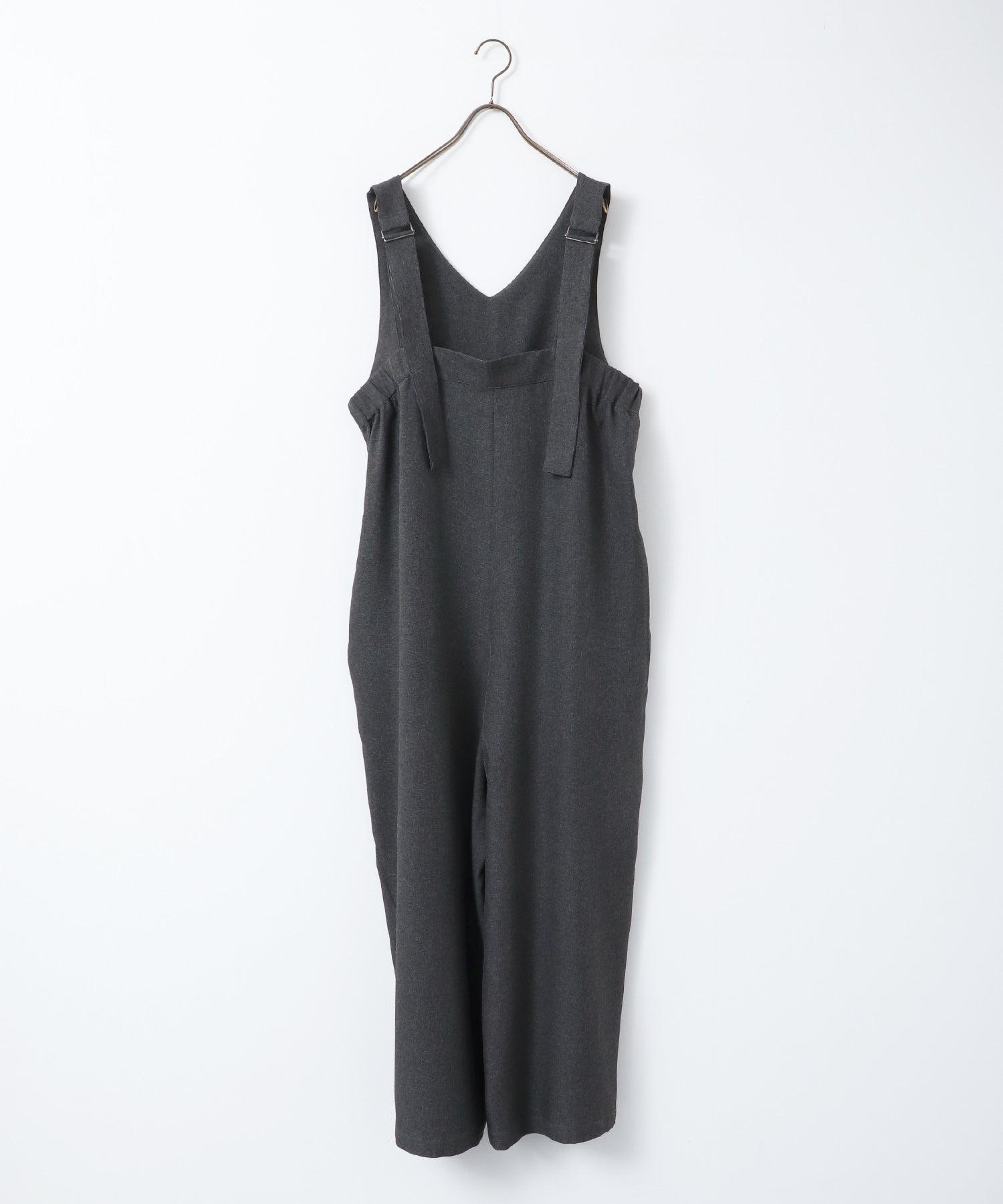 杢調 前後2WAY サロペット