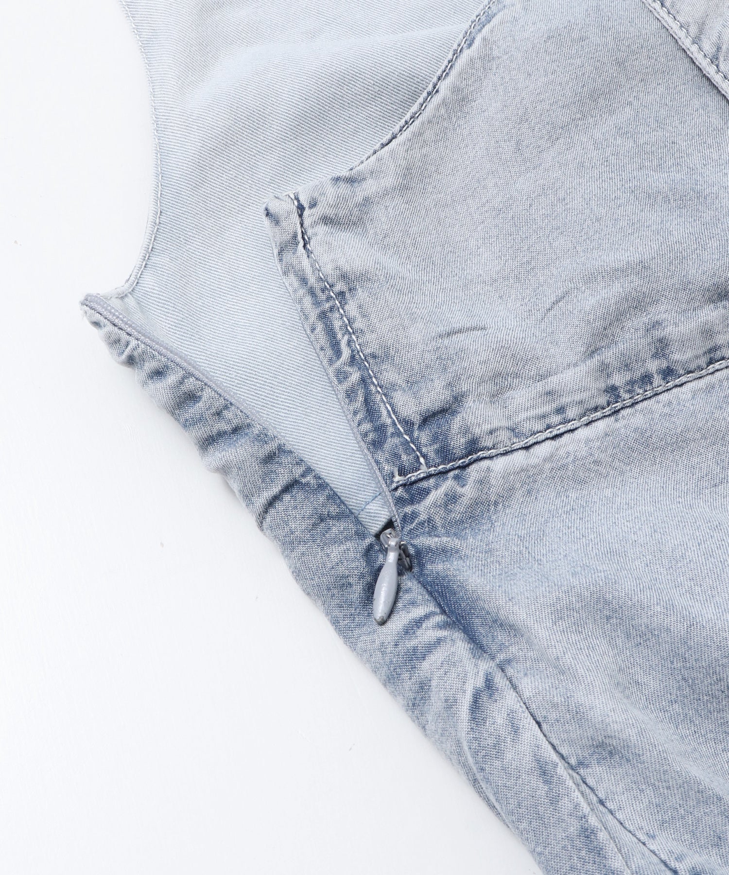 REVERSIBLE TENCEL DENIM OVERALLS