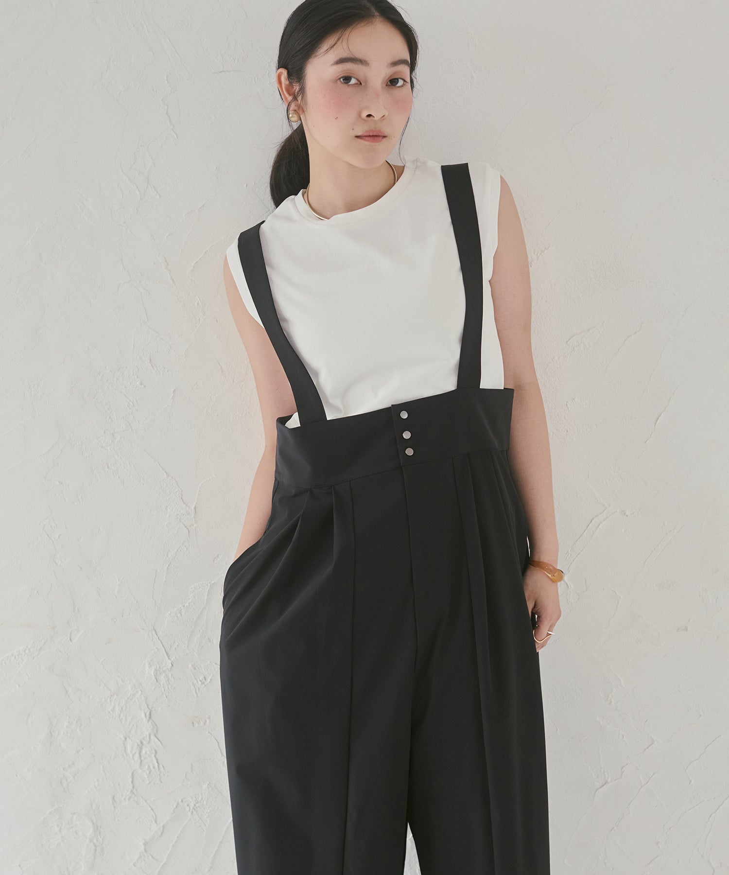 [ICE-TOUCH] THICK COCOON OVERALLS