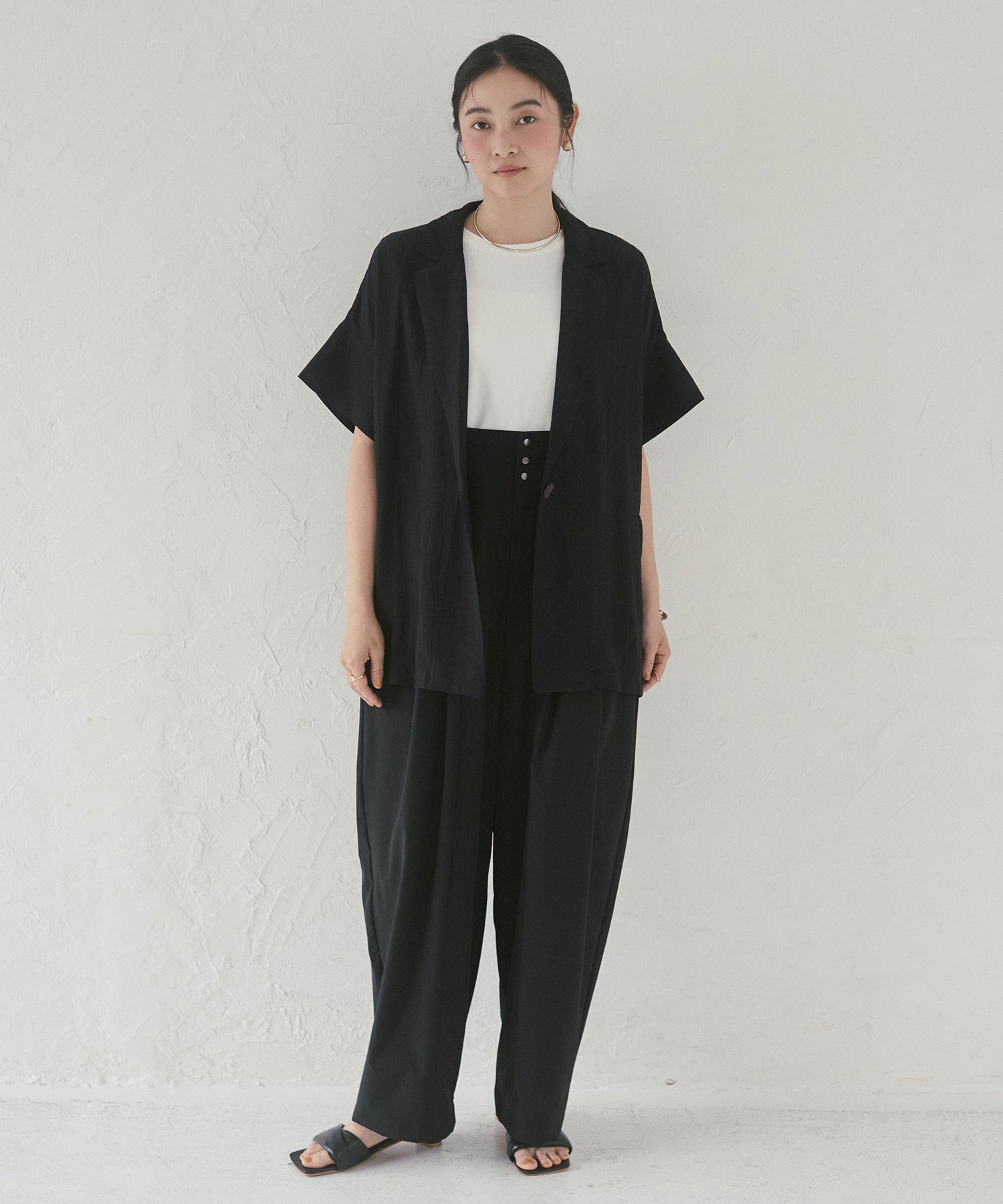 ICE TOUCH] THICK COCOON OVERALLS