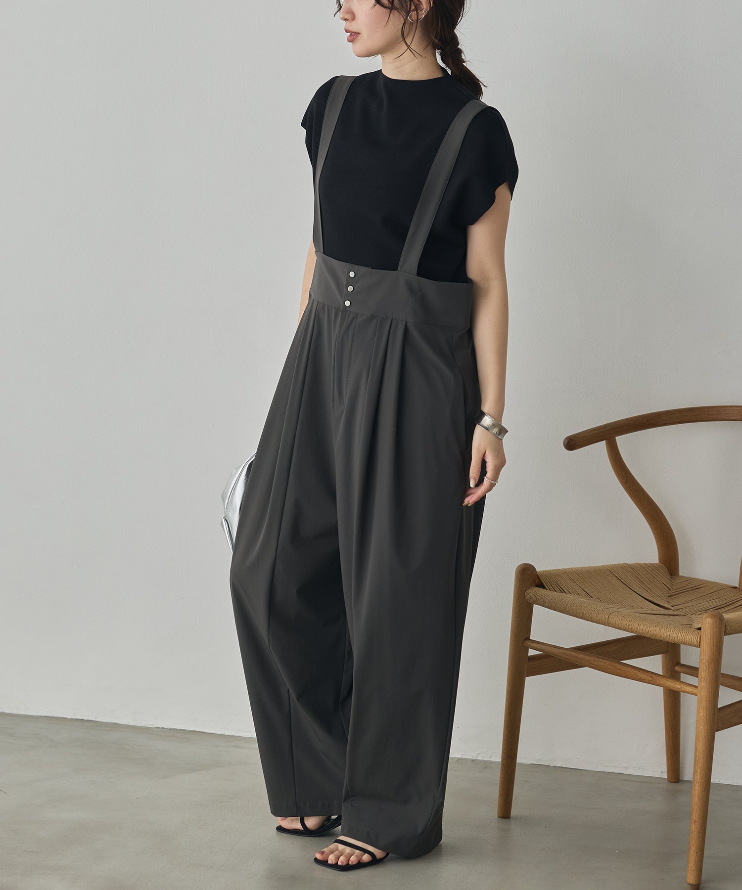 [ICE-TOUCH] THICK COCOON OVERALLS