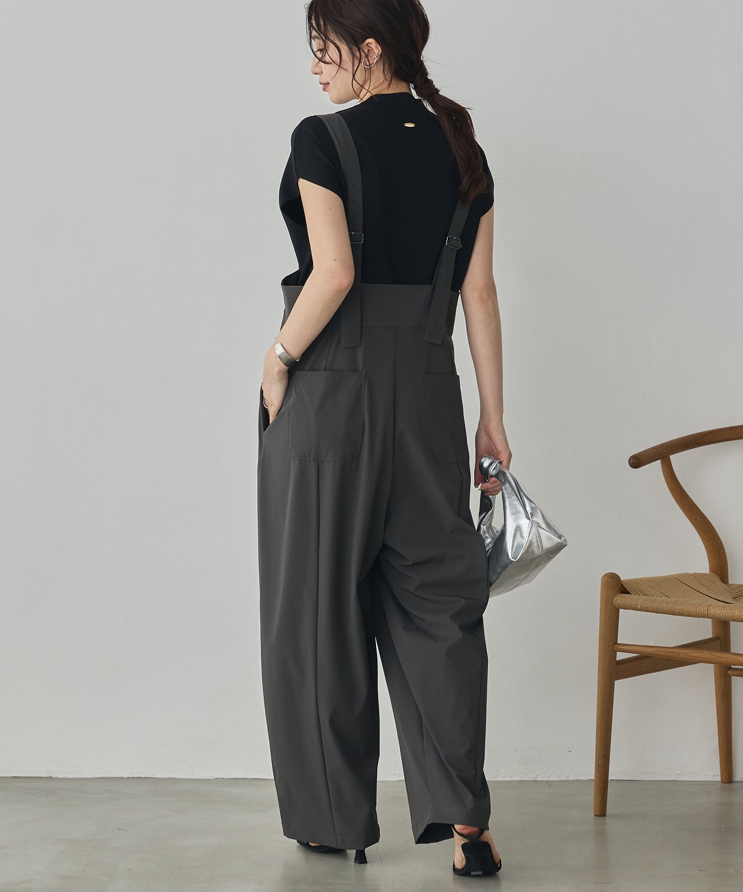 [ICE-TOUCH] THICK COCOON OVERALLS