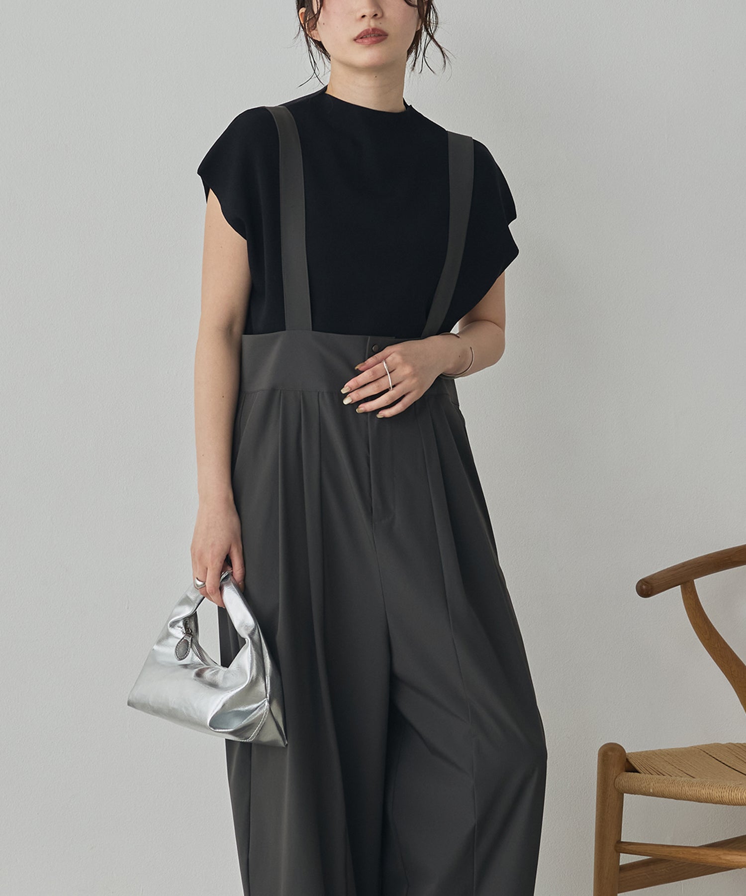 [ICE-TOUCH] THICK COCOON OVERALLS
