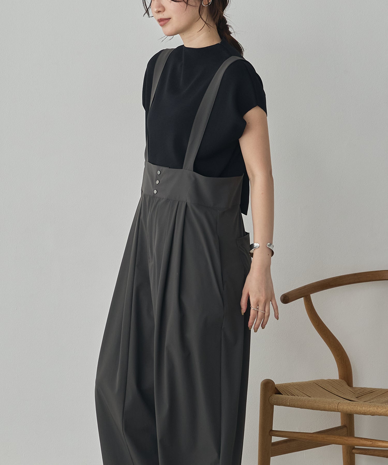 [ICE-TOUCH] THICK COCOON OVERALLS