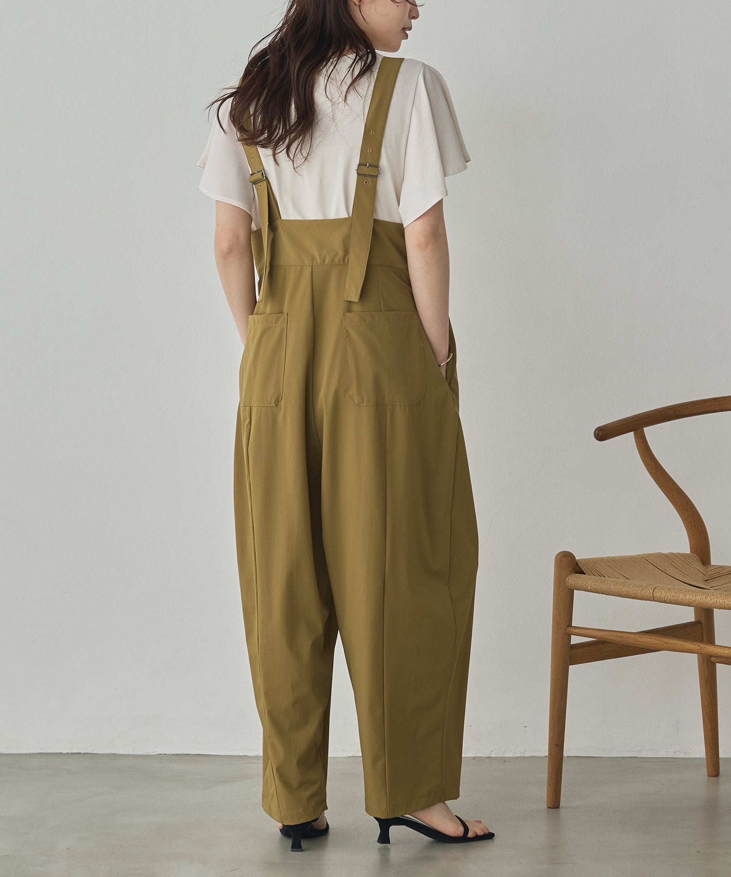 [ICE-TOUCH] THICK COCOON OVERALLS