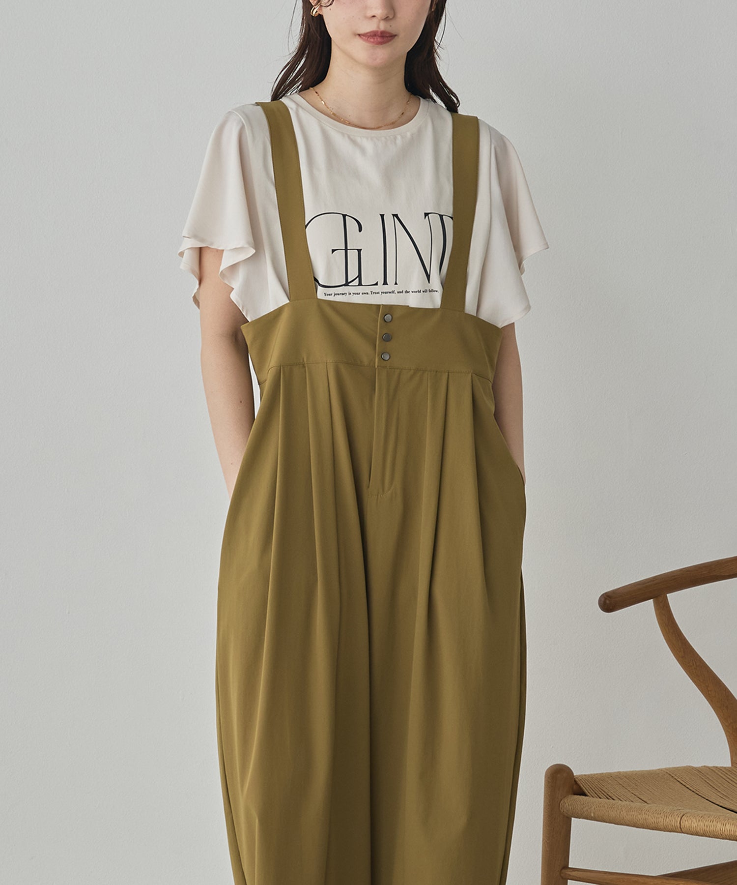 [ICE-TOUCH] THICK COCOON OVERALLS