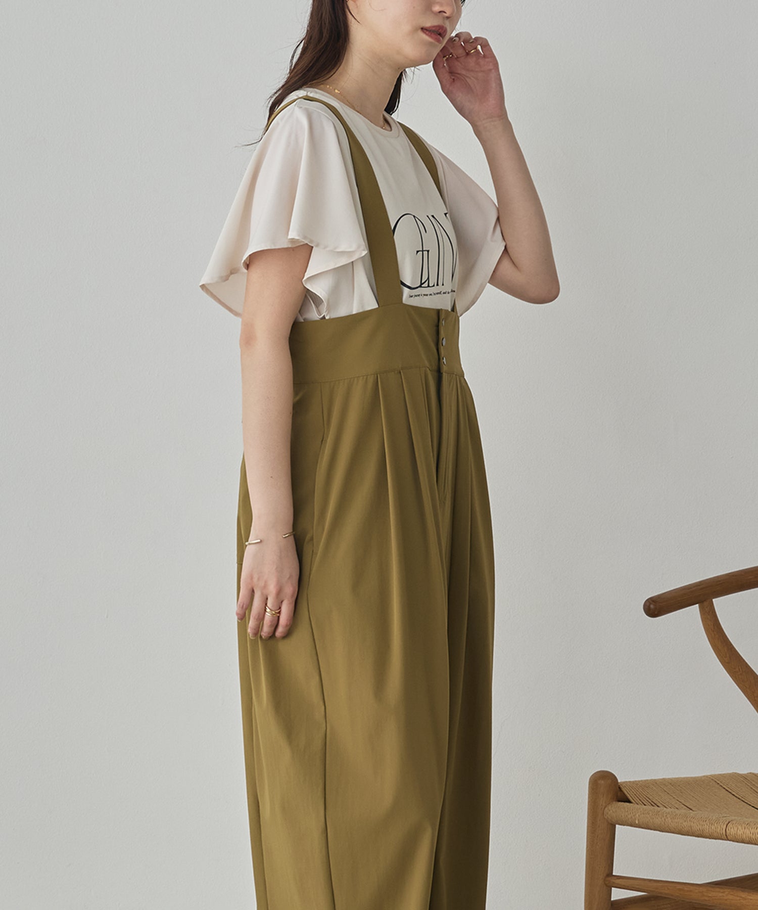 [ICE-TOUCH] THICK COCOON OVERALLS