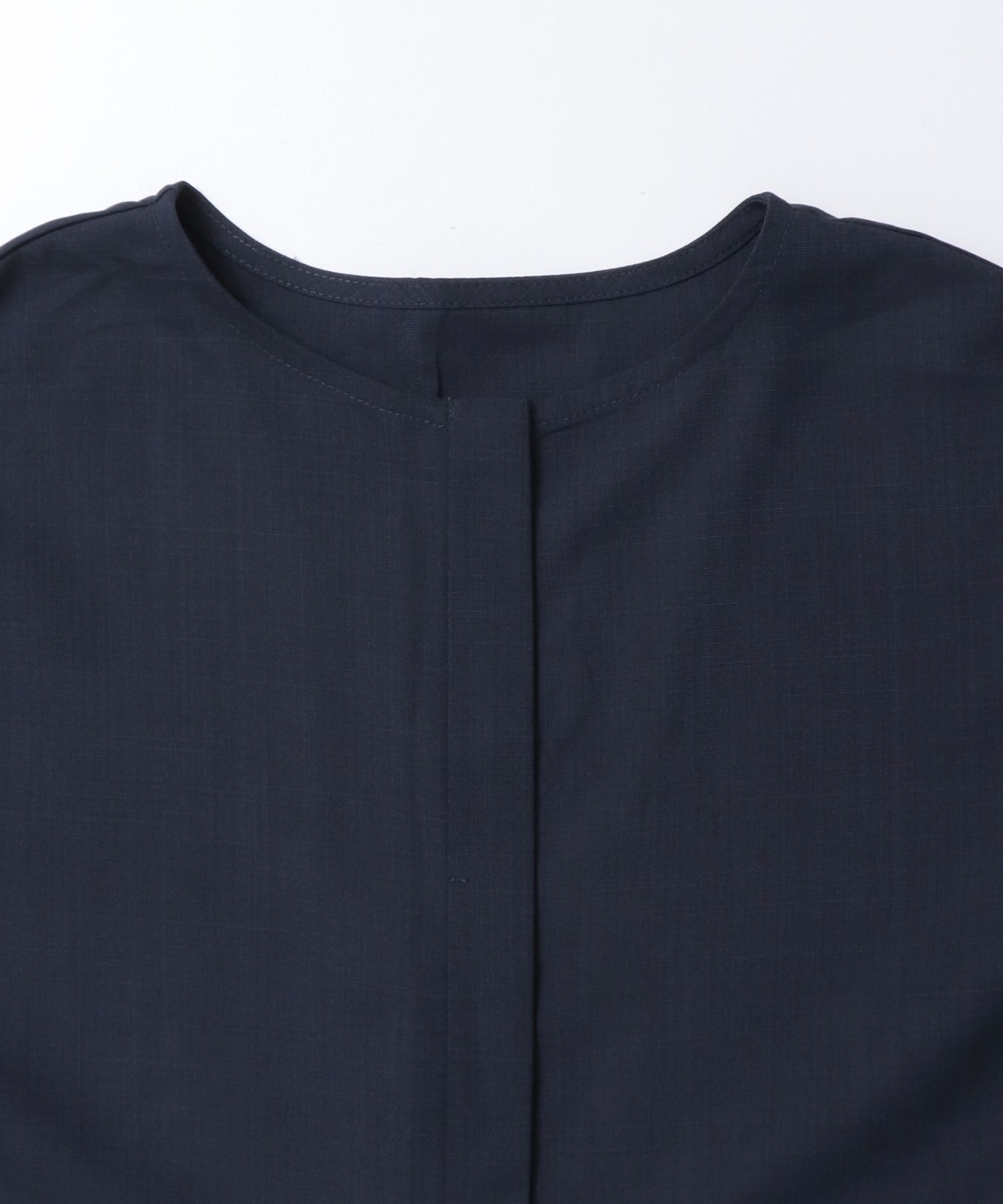 LINEN-LIKE RUFFLE-SLEEVE JUMPSUIT