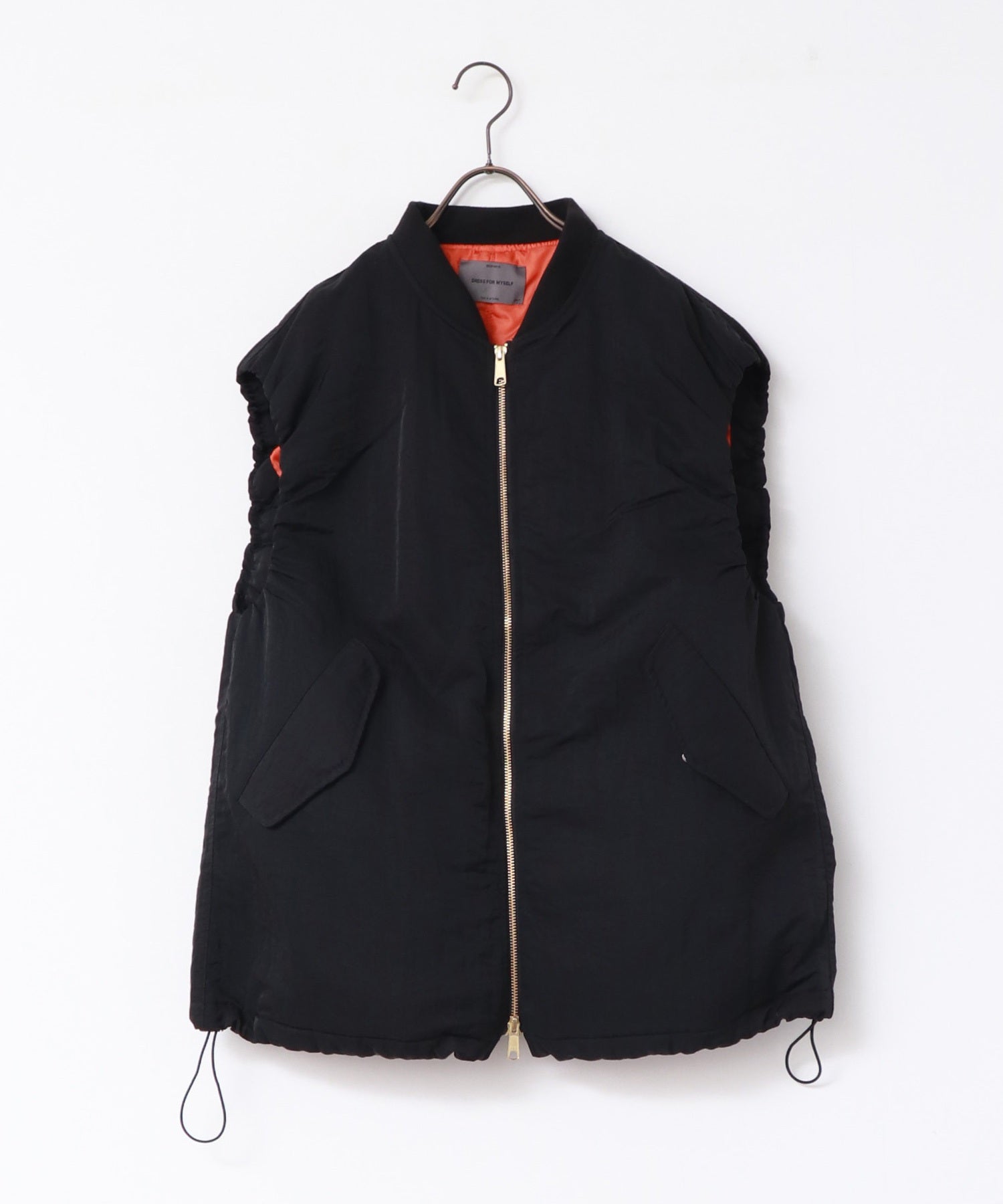 SOFTHYPHEN MA-1 MIX CARDIGAN ブラック 02 SOFTHYPHEN MA-1 MIX CARDIGAN ブラック 02 SOFTHYPHEN（ソフト