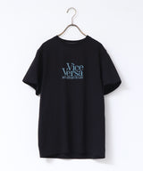 フロッキーロゴプリント 半袖Tシャツ