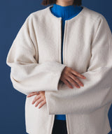 ウールライクコクーンコート l 真冬 防寒 コクーン型 シンプル 重ね着 オーバーサイズ あったかポケット