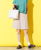 リネンブレンドショートパンツ