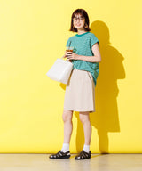 リネンブレンドショートパンツ