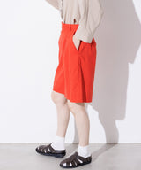 リネンブレンドショートパンツ