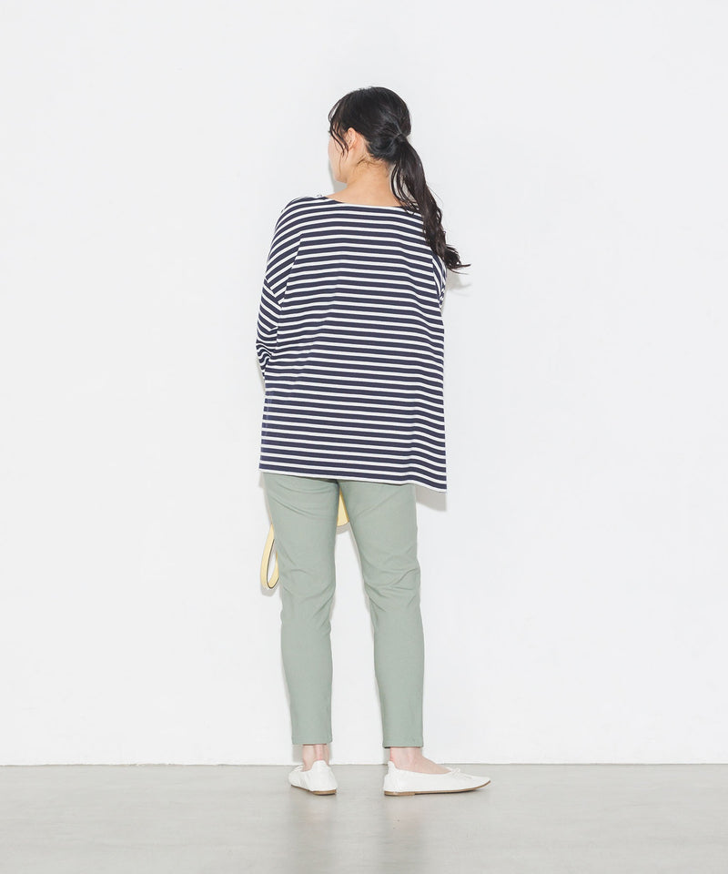 無地 バリらくテーパードパンツ Mサイズ