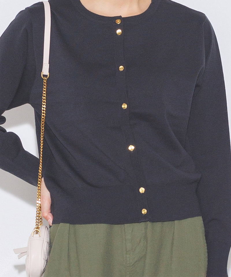 ★18迄★ GOLD BUTTON CARDIGAN ゴールドボタンカーディガン