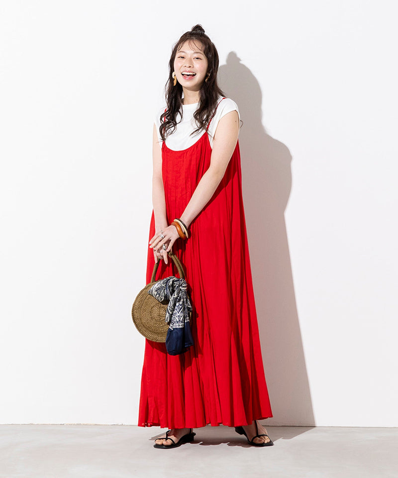 【MADE IN INDIA】キャミワンピース