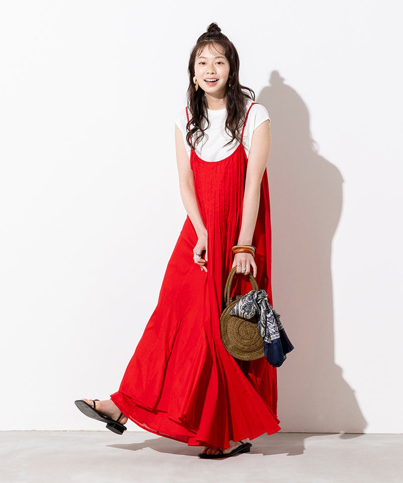 【MADE IN INDIA】キャミワンピース