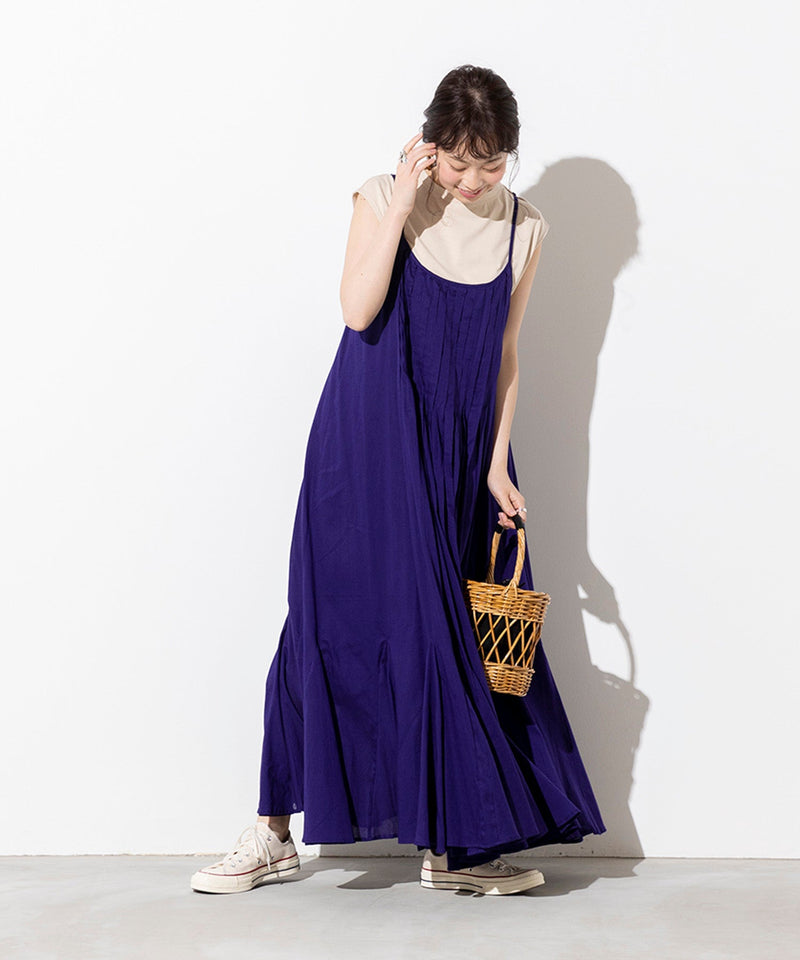 【MADE IN INDIA】キャミワンピース