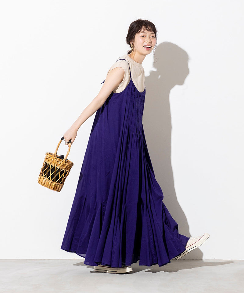 【MADE IN INDIA】キャミワンピース