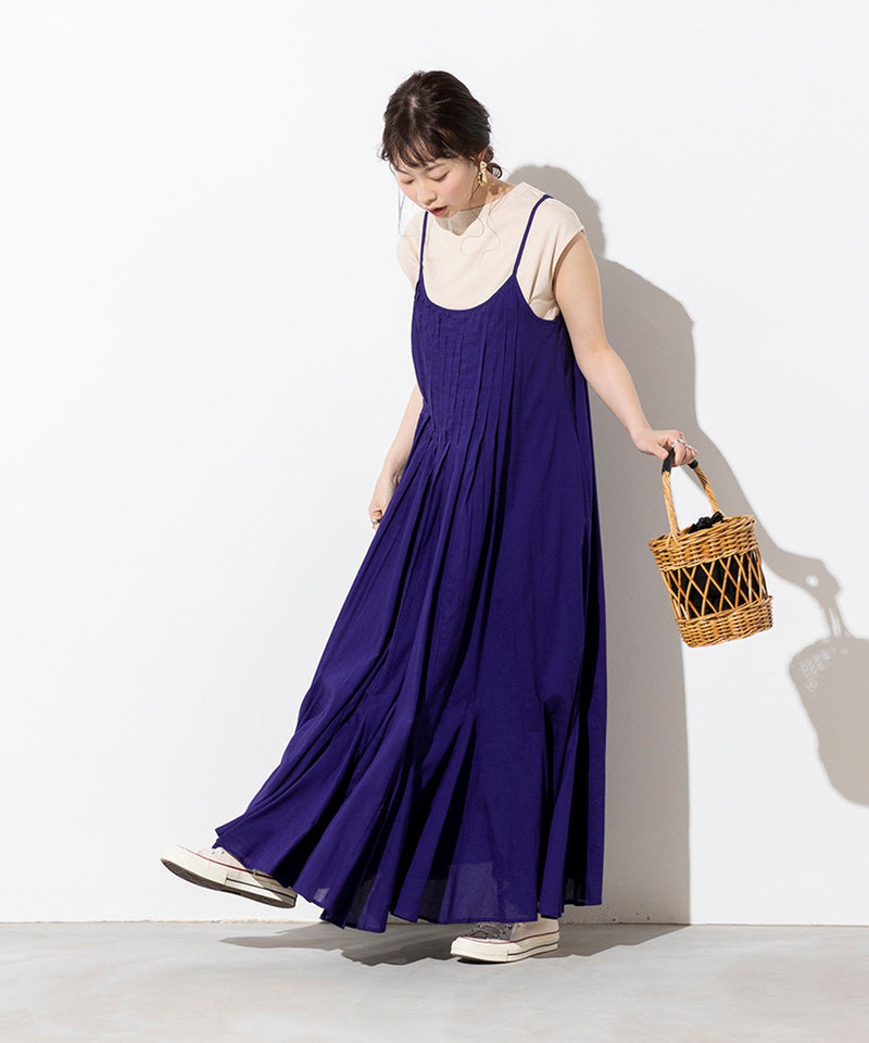 【MADE IN INDIA】キャミワンピース