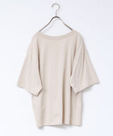 プリント入り5分袖Tシャツ