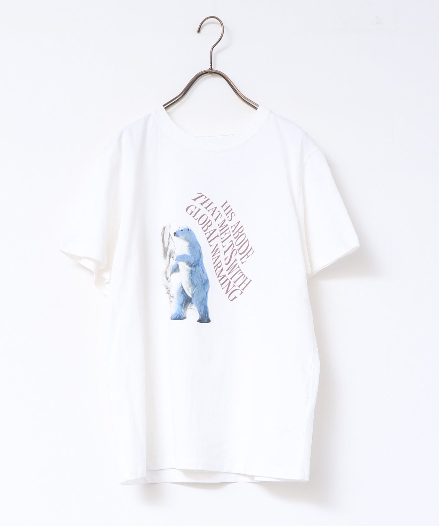 無地 ベーシック アニマルプリント Tシャツ カットソー